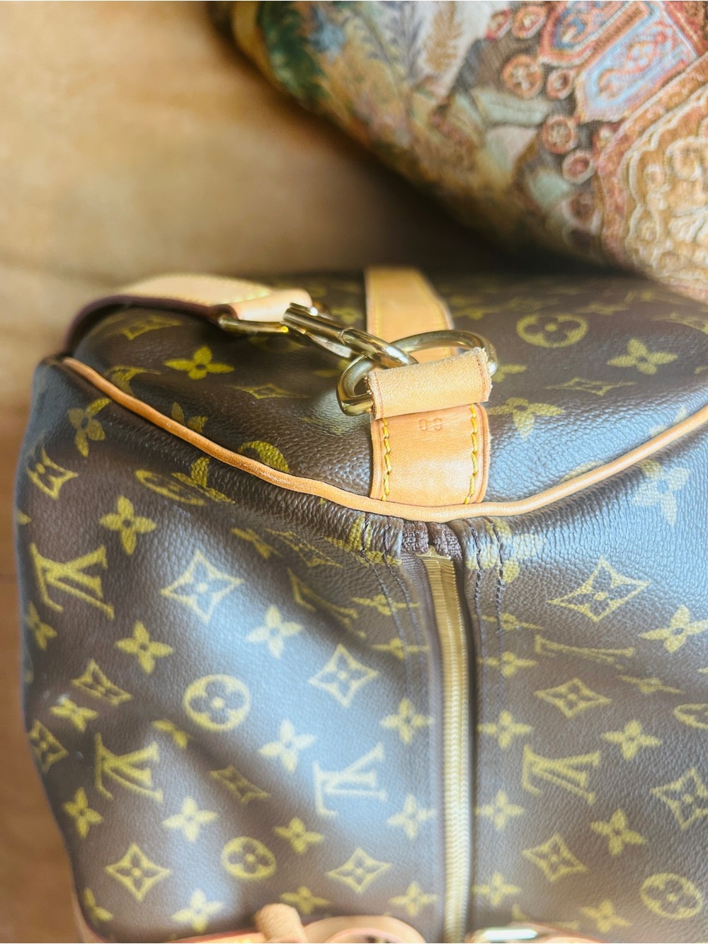 Louis Vuitton Keepall Bandouliere 60 in Monogram canvas - Picture 8 of 16